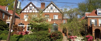 Chevy Chase DC; homes on Nebraska Avenue