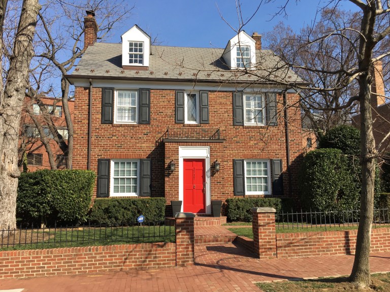 Sears kit house in Georgetown, DC